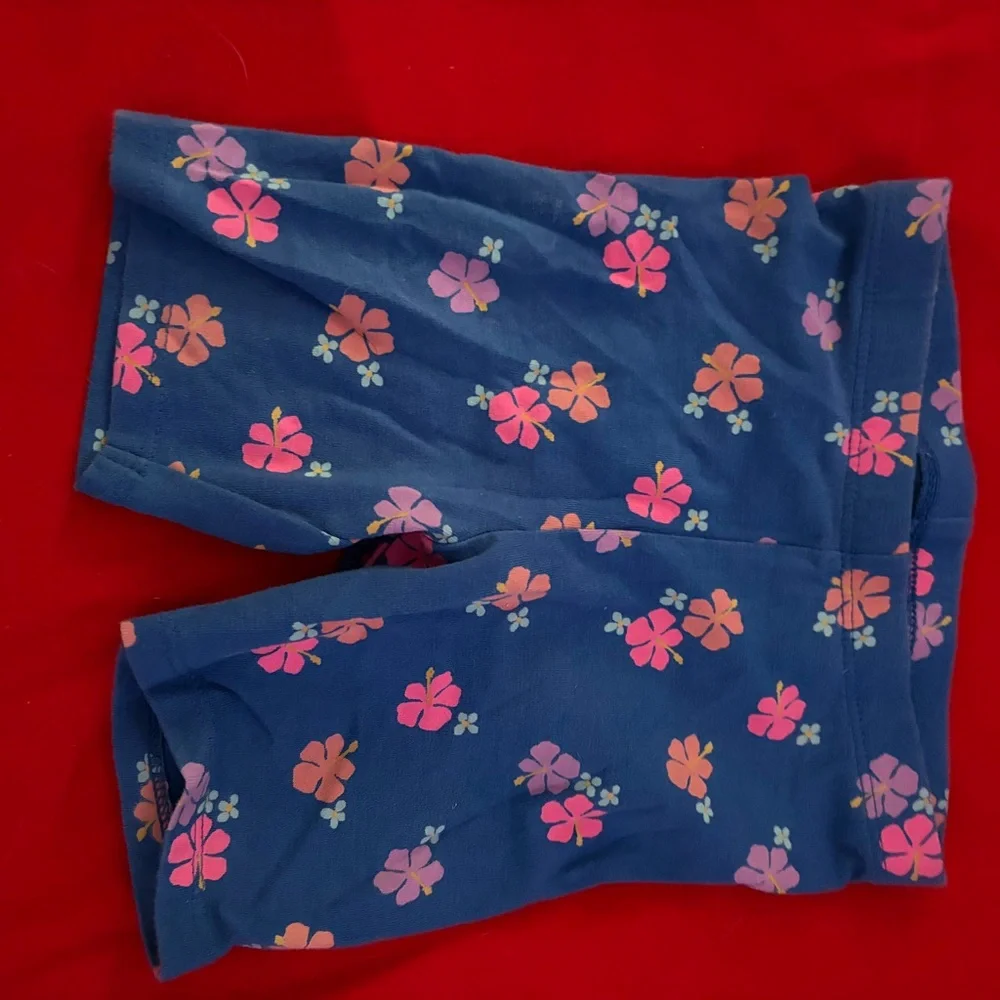 Striped Blue and White Kids Shorts